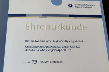 75 Jahre und noch lange nicht Schluss!
