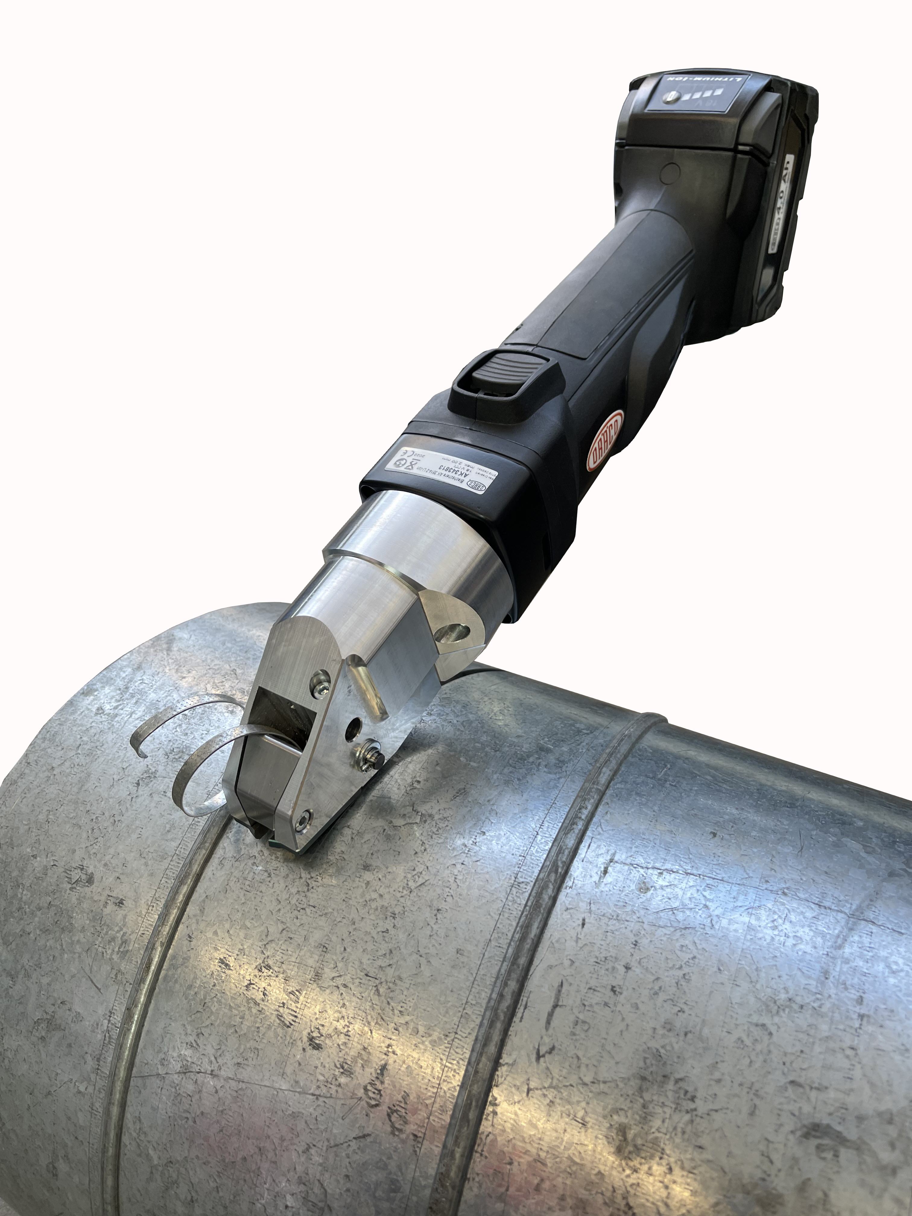 cutting spiral tubes and ducts